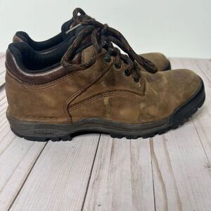 Rockport XCS Brown Leather Ankle Work Hiking Boots Women’s